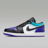 اسنیکر اورجینال Airjordan1 low مدل teal purple