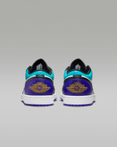 اسنیکر اورجینال Airjordan1 low مدل teal purple