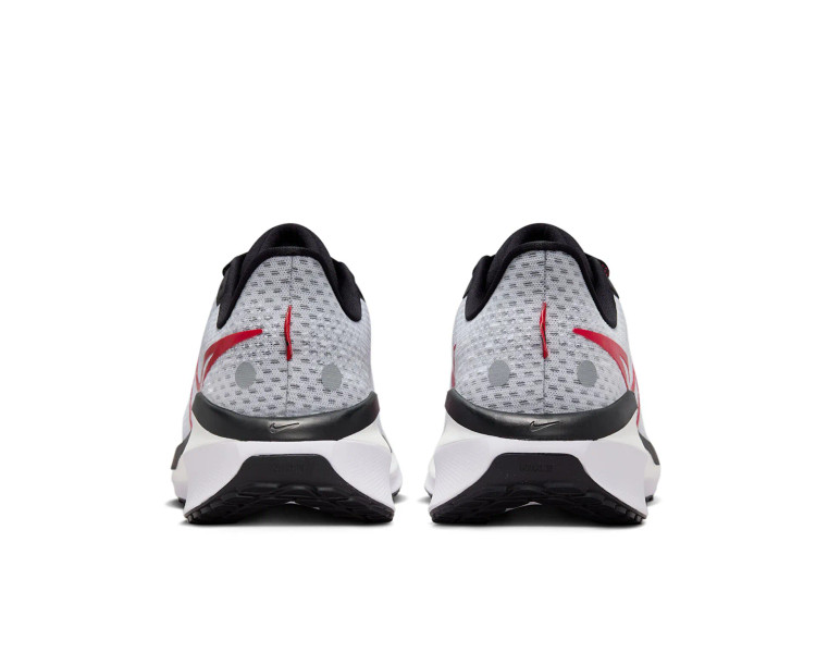 نایک Vomero 17 مردانه مدل FB1309‑103 (White/Fire Red) – کفش دویدن اورجینال