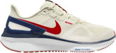 کفش رانینگ مردانه نایکی Nike Air Zoom Structure 25 مدل DJ7883-001 رنگ کرم سرمهای قرمز