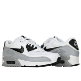 کفش مردانه نایک ایر مکس 90 سفید طوسی مدل 616730-111 | Nike Air Max 90 Essential