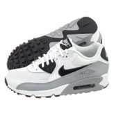 کفش مردانه نایک ایر مکس 90 سفید طوسی مدل 616730-111 | Nike Air Max 90 Essential