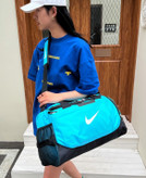 ساک ورزشی نایکی (Nike) مستر کوالیتی | ساک دستی و باشگاهی با جای کفش | رنگ آبی مشکی