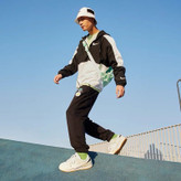 بادگیر نایکی مردانه مدل Windrunner مشکی سفید | کیفیت مستر وارداتی | Nike Windbreaker Men Black White
