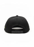 کلاه نیو ارا مدل NY مشکی و طوسی – پارچهای، قابل تنظیم (New Era Snapback Cap