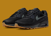 کتونی نایک ایر مکس 90 مشکی گام | Nike Air Max 90 Black Gum FV0387-001