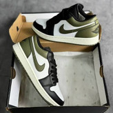 خرید کفش نایک جردن ۱ لو مدل aj1 low medium olive کد|553558-092