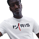 تیشرت نایکی PSG Away سفید HV4943-100 - برچسب سایز