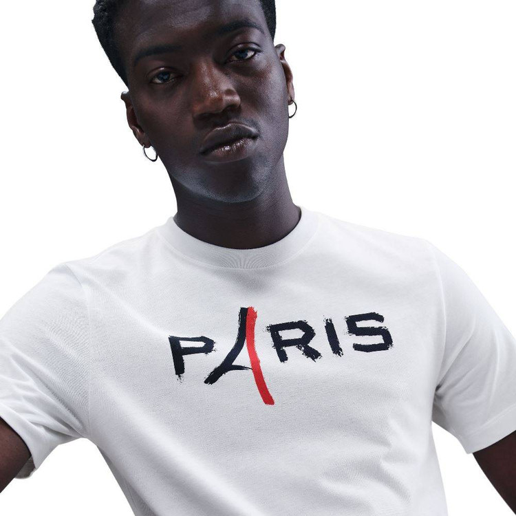 تیشرت نایکی PSG Away سفید HV4943-100 - برچسب سایز