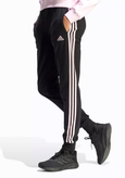 شلوار ورزشی زنانه اورجینال آدیداس مدل 3-Stripes مشکی | کد IM2801