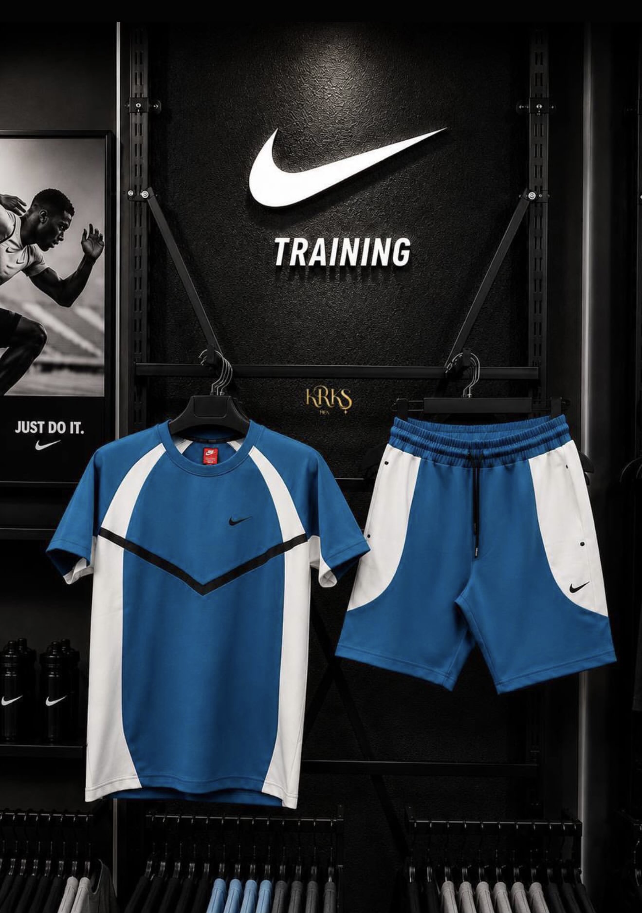 ست تیشرت شلوارک مردانه Nike مدل تکفلیس