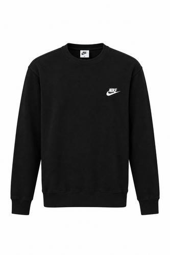 دورس نایکی مشکی مردانه | Nike club sweatshirt